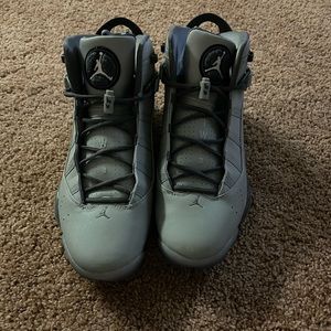 Gray Nike Jordan 6 Ring Shoes